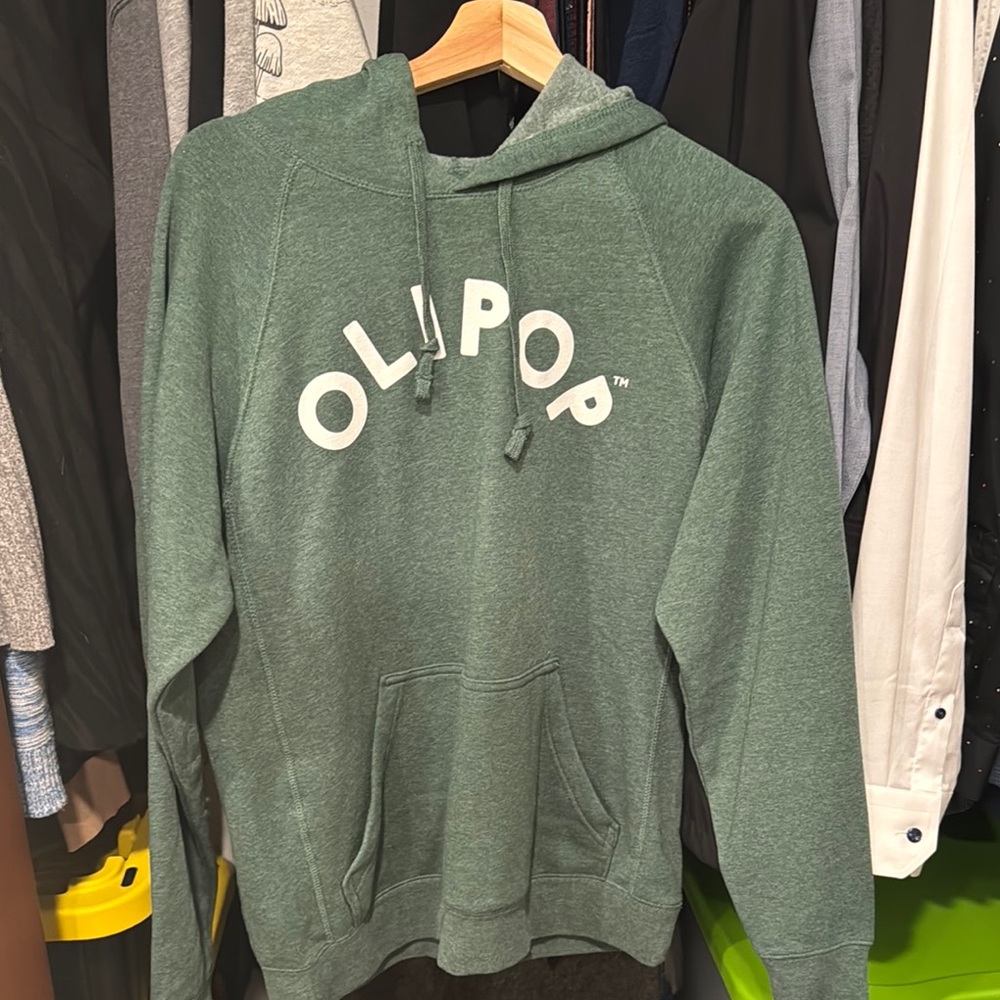 OLIPOP Green Hoodie